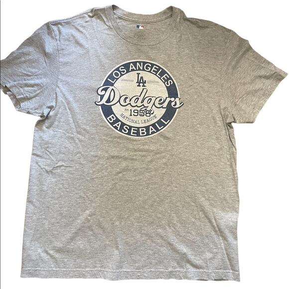 MLB LA Dodgers short sleeve cotton graphic tee size XL - Picture 1 of 6